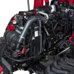 Mahindra 2600 compact utility tractor series engine area.