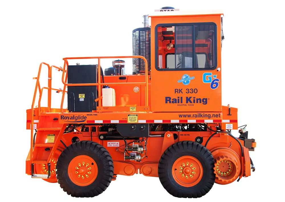 Rail King RK330 G6 railcar mover.
