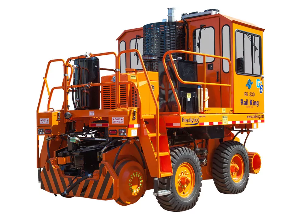 Rail King RK330 G6 mobile railcar mover.