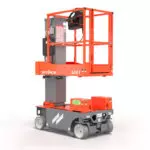 Skyjack SJ16 E aerial vertical mast lift.