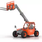 Skyjack SJ519 TH telehandler with raised boom.