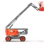 Skyjack SJ60 AJ+ articulating boom lift.