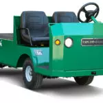 Taylor-Dunn Bigfoot Burden Carrier Utility Vehicle.