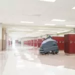 Advance Liberty SC50 Scrubber Used in a Locker Room