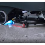 Advance Liberty SC50 UVGI autonomous scrubber: scrubber area.