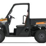 Polaris Commercial Pro XD Full-Size Gas utility vehicle side angle.