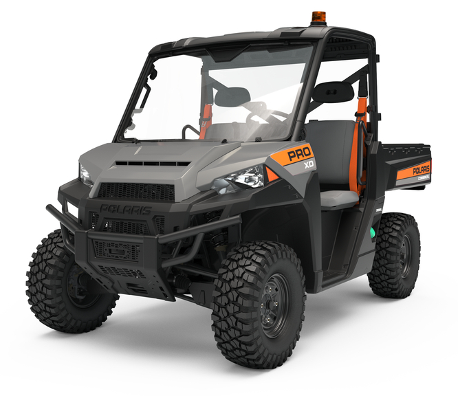 Pro XD 2000D diesel utility vehicle (UTV) by Polaris Commercial.