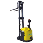 Combilift Combi-CS Counterbalance Stacker Lift Truck mast and forks up.