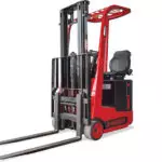 Mariotti MINI 4 electric 3 wheel forklift front view.