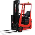 Mariotti MYCROS AC RWD 10C Forklift front angled view.