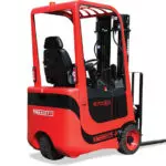 Mariotti MYCROS AC RWD 13 Forklift angled back view.