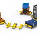 Taylor-Dunn Jtec CarryLite, Jtec Carrymore, and Jtec CarryMax industrial cart burden carrier family.