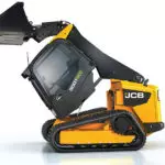 JCB 300T Compact Track Loader side view with top lifted.