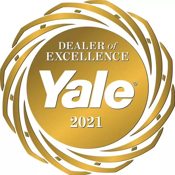2021 Yale Dealer of Excellence logo.