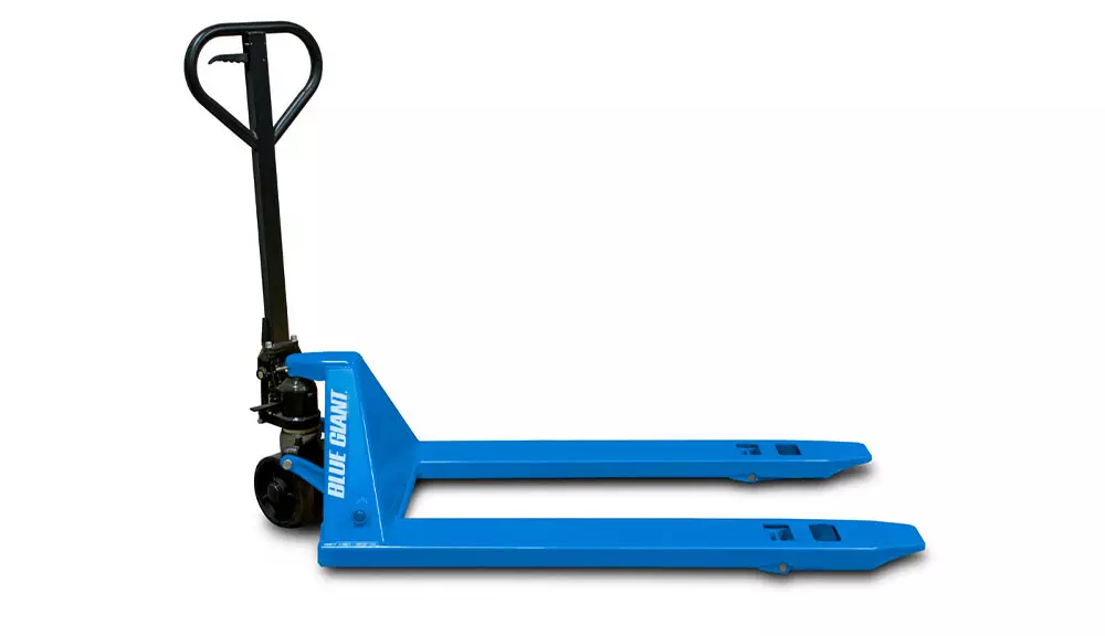 Blue Giant FPT-55 manual pallet jack.