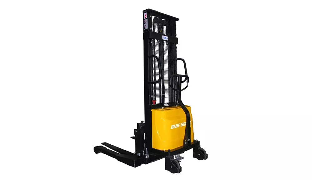 Blue Giant WPS manual push stacker.