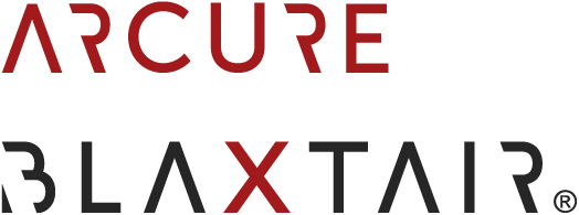 Arcure Blaxtair logo.