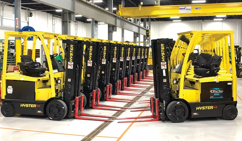 Hyster Rental Equipment Promo Banner