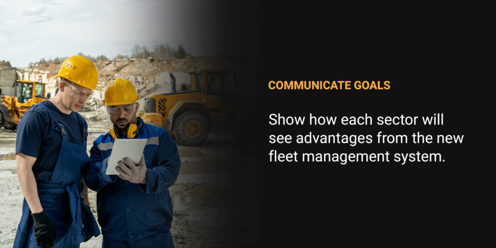 Communicate Goals