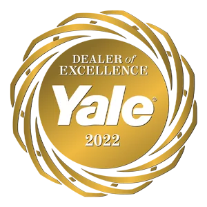 2022 Yale Dealer of Excellence logo. 