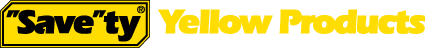 "Save"ty Yellow Products logo.
