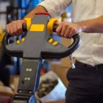 TASK BOA being operated in warehouse.