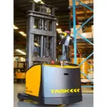 TASK BOA Legless Stacker in warehouse environment.