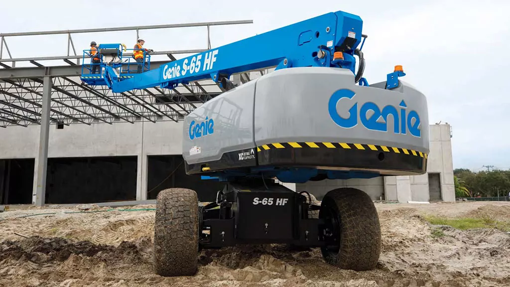 Genie S-60 HF and S-65 HF Boom Lift | Fairchild Equipment