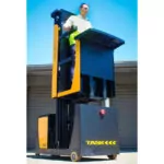 Task Sidewinder 165 transporting operator outdoors.