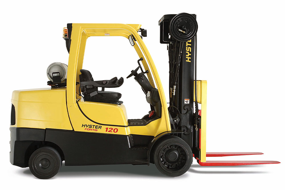 Hyster S120FT forklift.