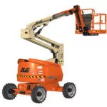 JLG 450AJ HC3 articulating boom lift.