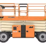JLG RT4394 rough terrain scissor lift.