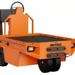 Front angle of Motrec MS-260 48V XL Stock Chaser utility vehicle.