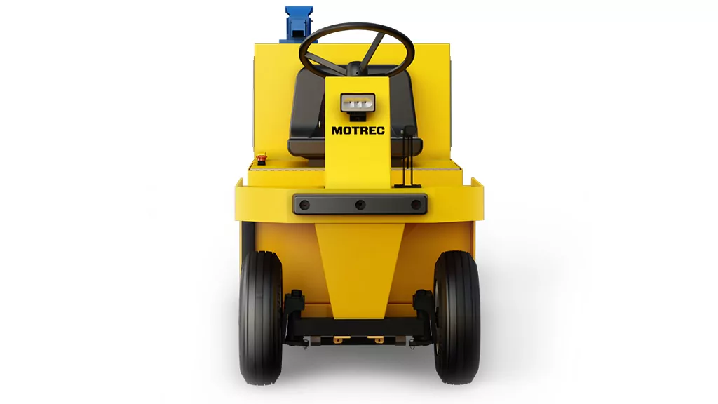 Front of Motrec MX-250 utility vehicle.