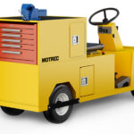 Back of Motrec MX-250 maintenance truck, showing toolbox.