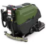 Back angle of Kodiak K25 disk walk-behind floor scrubber.