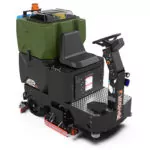Kodiak K42 ride-on floor scrubber with cylindrical deck.