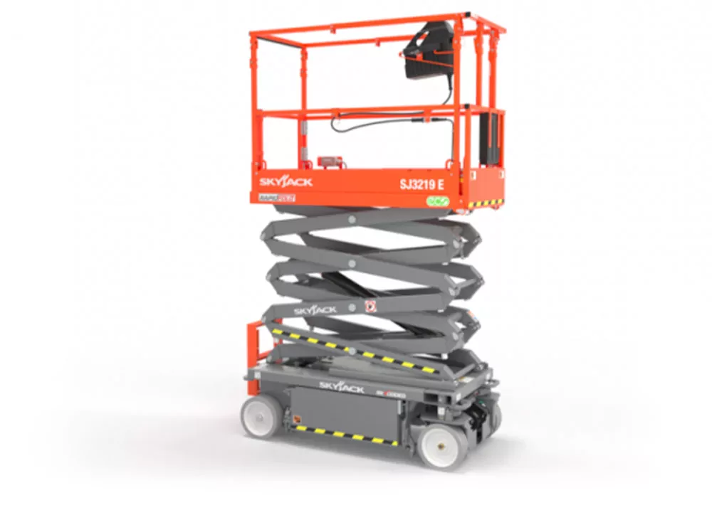 Skyjack SJ3219 E electric scissor lift.