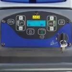 Advance SC800 walk-behind scrubber control panel.