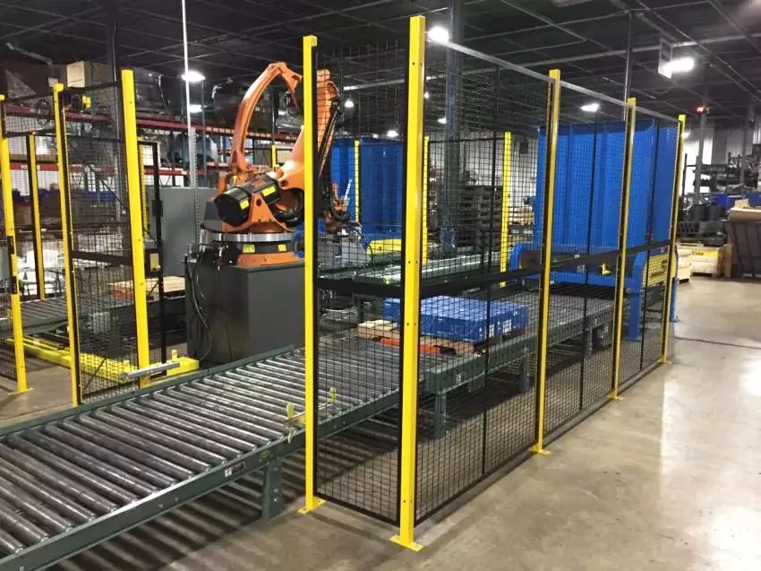 Warehouse conveyor automation solutions. 