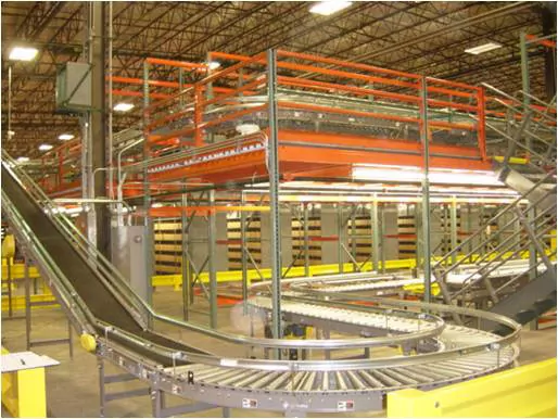 Conveyor and Mezzanine Warehousing Solutions.