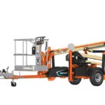 JLG ET350 towable boom lift.