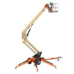 JLG ET500J tow-pro boom lift.