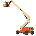 JLG H600SJP hybrid boom lift.