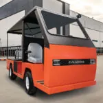 Columbia Payloader PRO utility vehicle with cab.