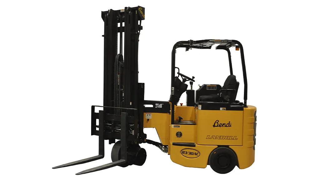 Bendi B3/30AC Very Narrow Aisle forklift.