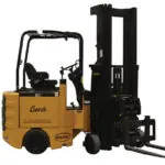Bendi B40AC-DR narrow aisle electric forklift.