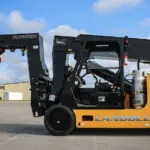 Side of Landoll PT40 precision telehandler.