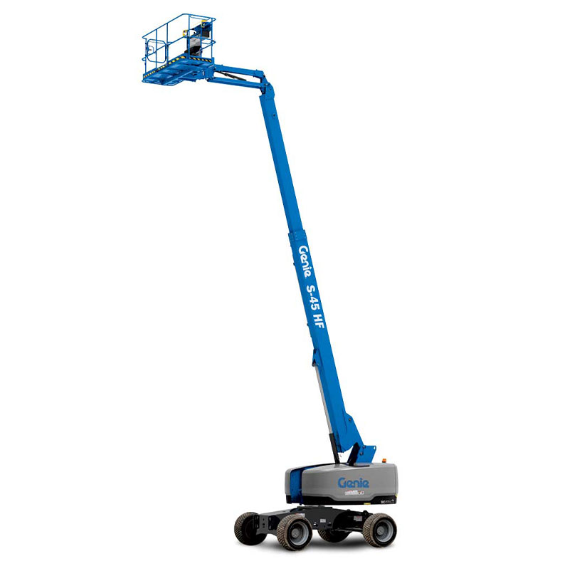Genie straight boom lift.