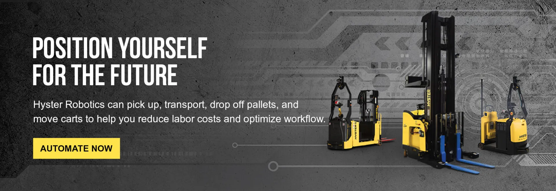 Hyster Robotics Promo Banner